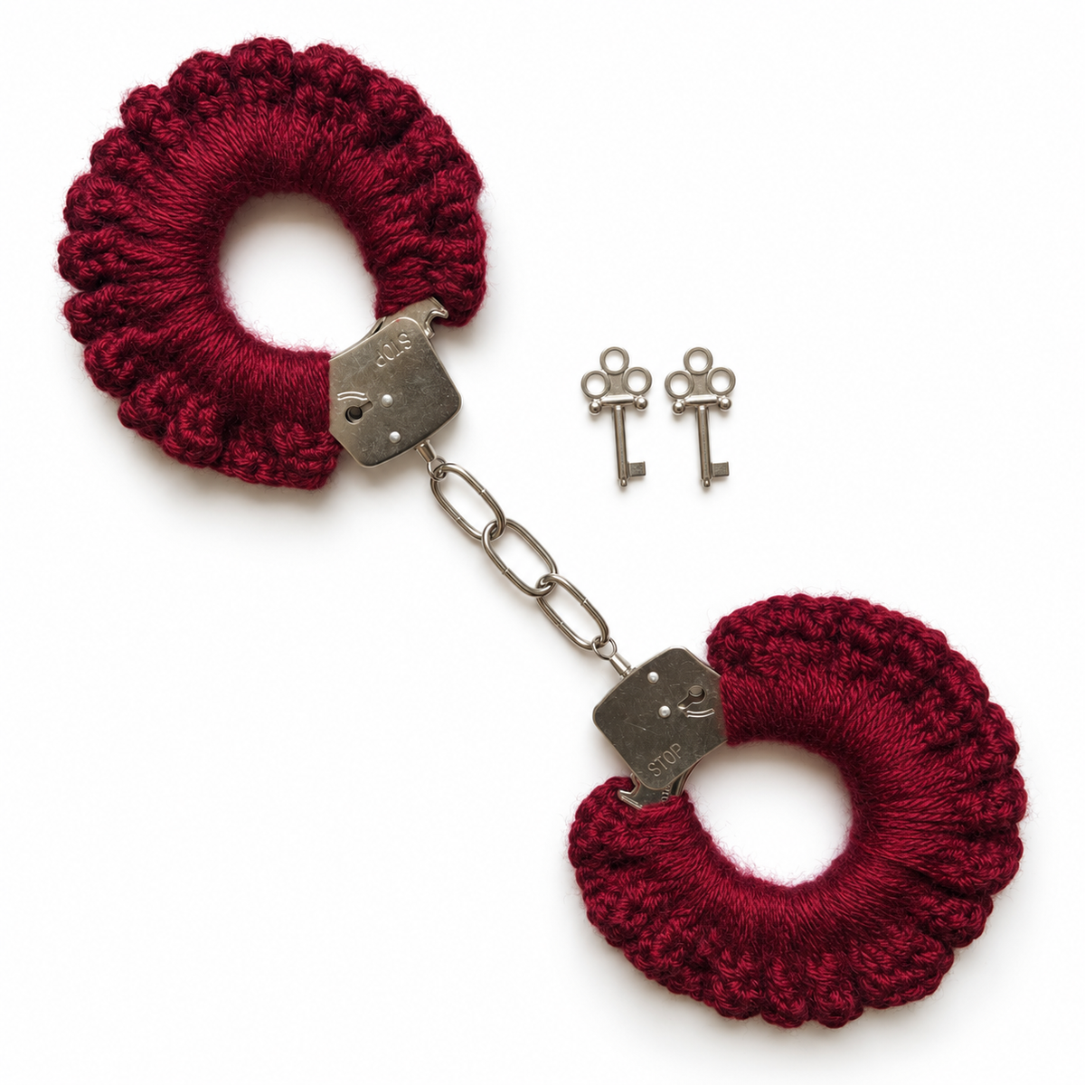 TANIJAY CROCHET handcuff Silky Crochet Handcuffs