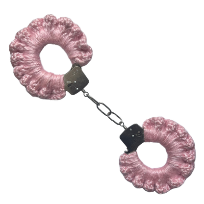 TANIJAY CROCHET Handcuffs ONE SIZE Silky Crochet Handcuffs