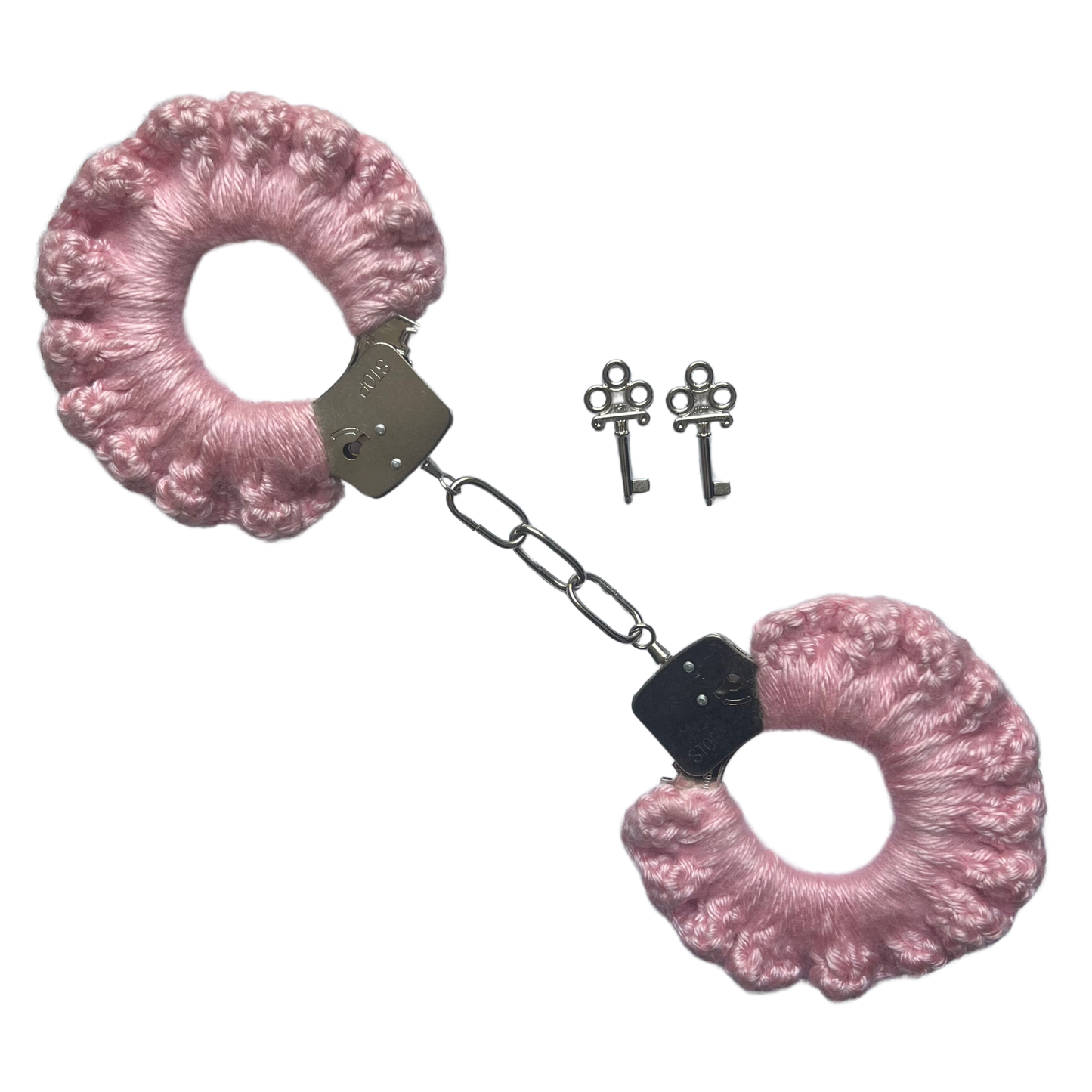 TANIJAY CROCHET Handcuffs ONE SIZE Silky Crochet Handcuffs