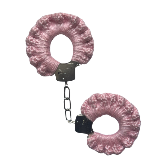 TANIJAY CROCHET Handcuffs ONE SIZE Silky Crochet Handcuffs