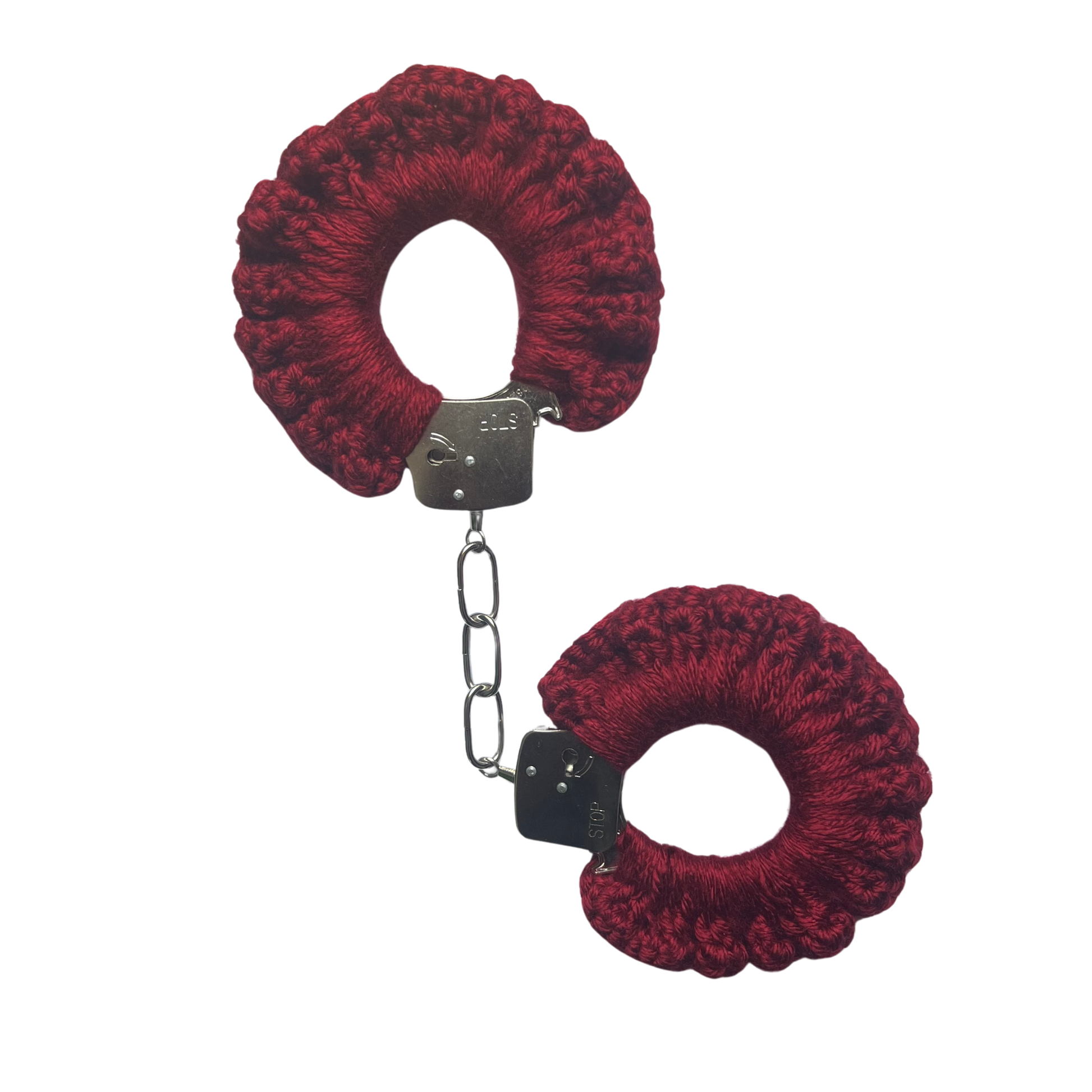 TANIJAY CROCHET Handcuffs ONE SIZE Silky Crochet Handcuffs