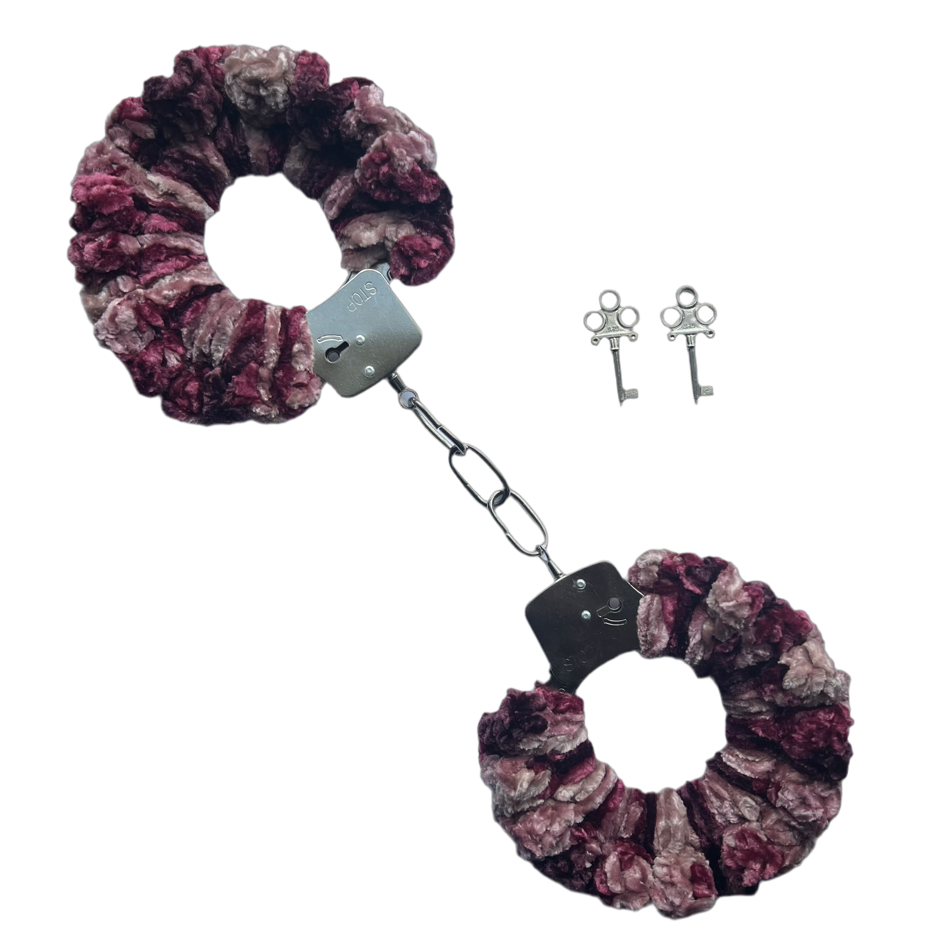 TANIJAY CROCHET handcuff Soft Velvet Crochet Cuffs