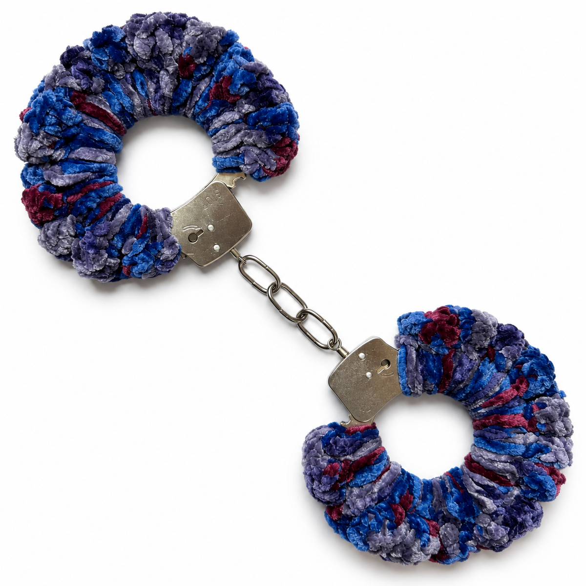 TANIJAY CROCHET handcuff Soft Velvet Crochet Handcuffs