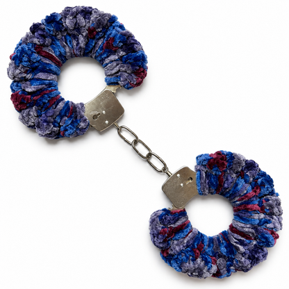 TANIJAY CROCHET handcuff Soft Velvet Crochet Handcuffs