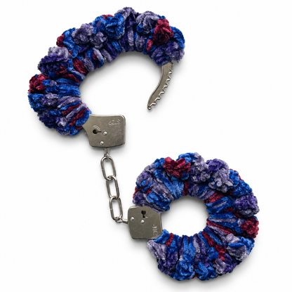 TANIJAY CROCHET handcuff Soft Velvet Crochet Handcuffs