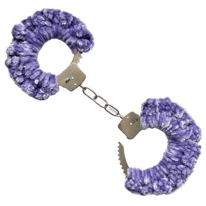 TANIJAY CROCHET handcuff Soft Velvet Crochet Handcuffs