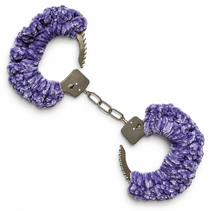 TANIJAY CROCHET handcuff Soft Velvet Crochet Handcuffs