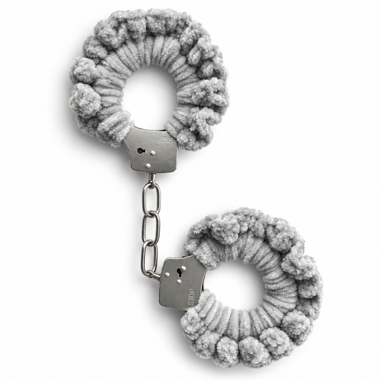 TANIJAY CROCHET handcuff Soft Velvet Crochet Handcuffs