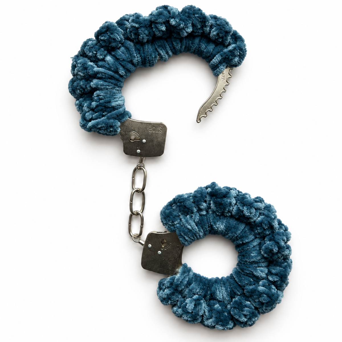TANIJAY CROCHET handcuff Soft Velvet Crochet Handcuffs