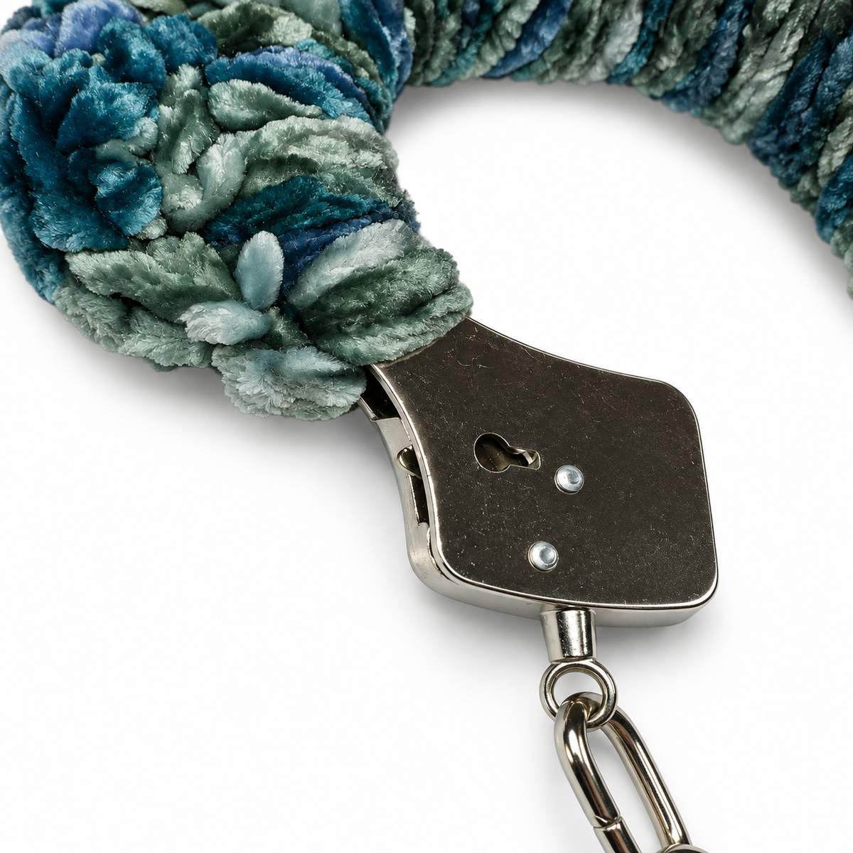TANIJAY CROCHET handcuff Soft Velvet Crochet Handcuffs