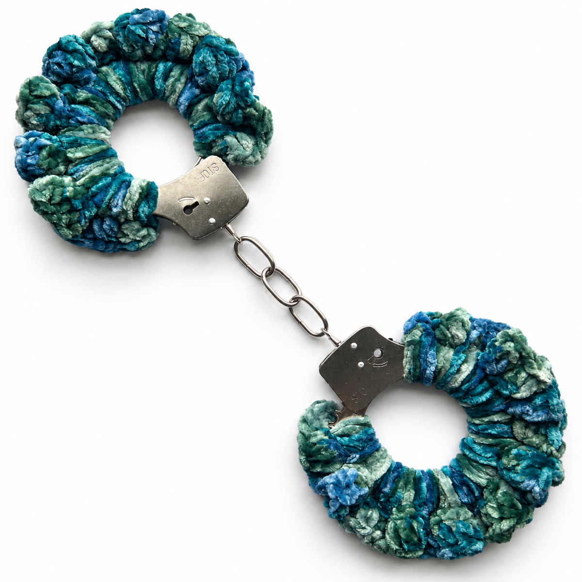 TANIJAY CROCHET handcuff Soft Velvet Crochet Handcuffs