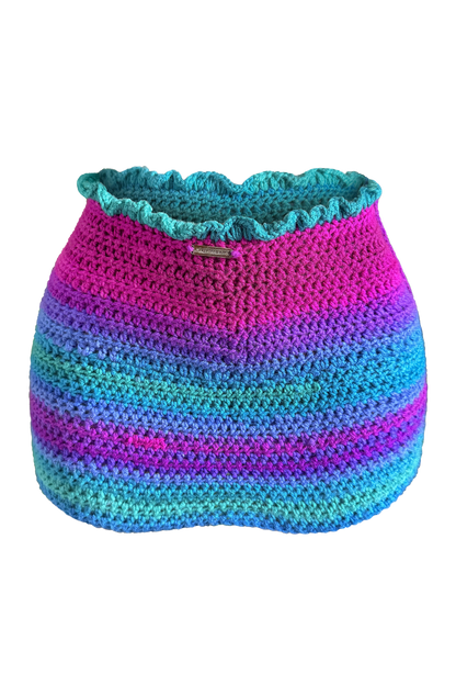 TANIJAY CROCHET SKIRT Spirit Crochet Mini Skirt