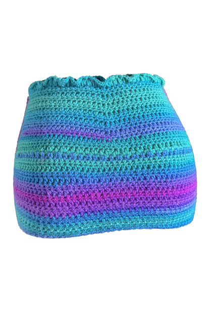 TANIJAY CROCHET SKIRT Spirit Crochet Mini Skirt