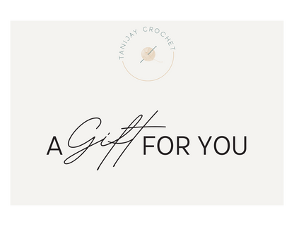 TANIJAY CROCHET Gift Cards TANIJAY CROCHET GIFT CARD