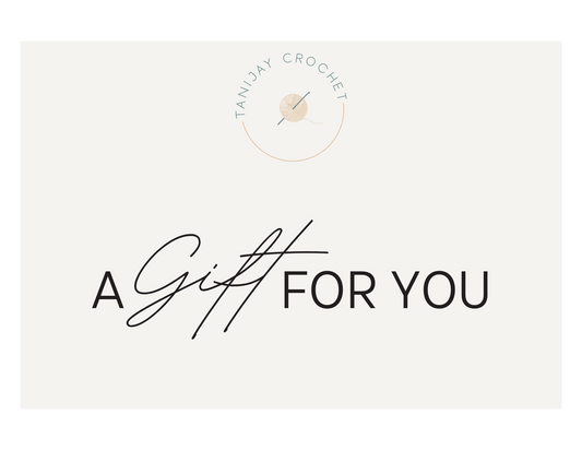 TANIJAY CROCHET Gift Cards TANIJAY CROCHET GIFT CARD