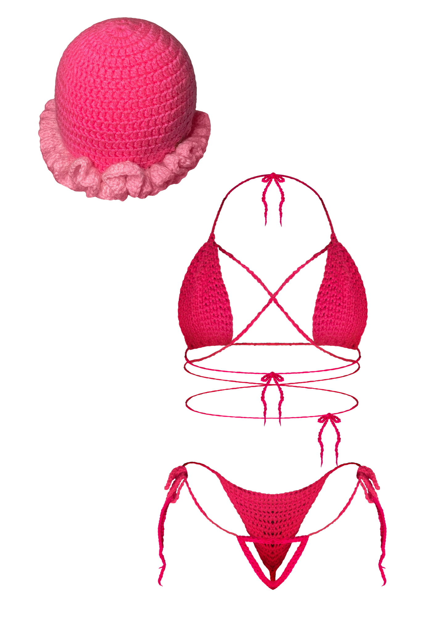 TANIJAY CROCHET SWIMSET THALIA SET