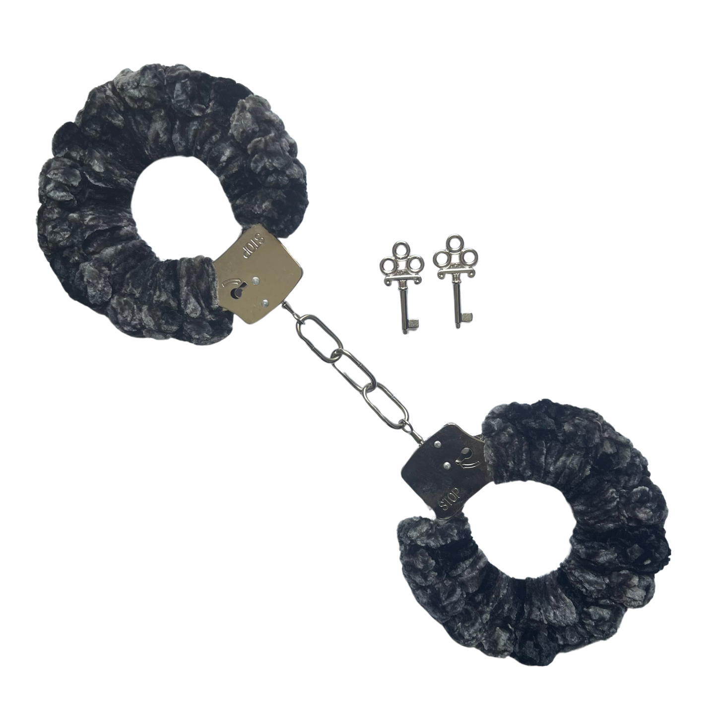 TANIJAY CROCHET Handcuffs ONE SIZE Velvet Crochet Handcuff Set