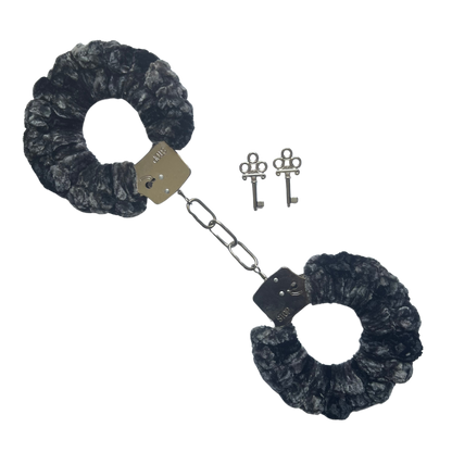 TANIJAY CROCHET Handcuffs ONE SIZE Velvet Crochet Handcuff Set