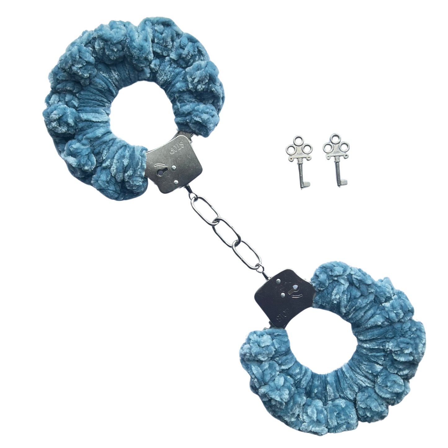 TANIJAY CROCHET Handcuffs ONE SIZE Velvet Crochet Handcuff Set