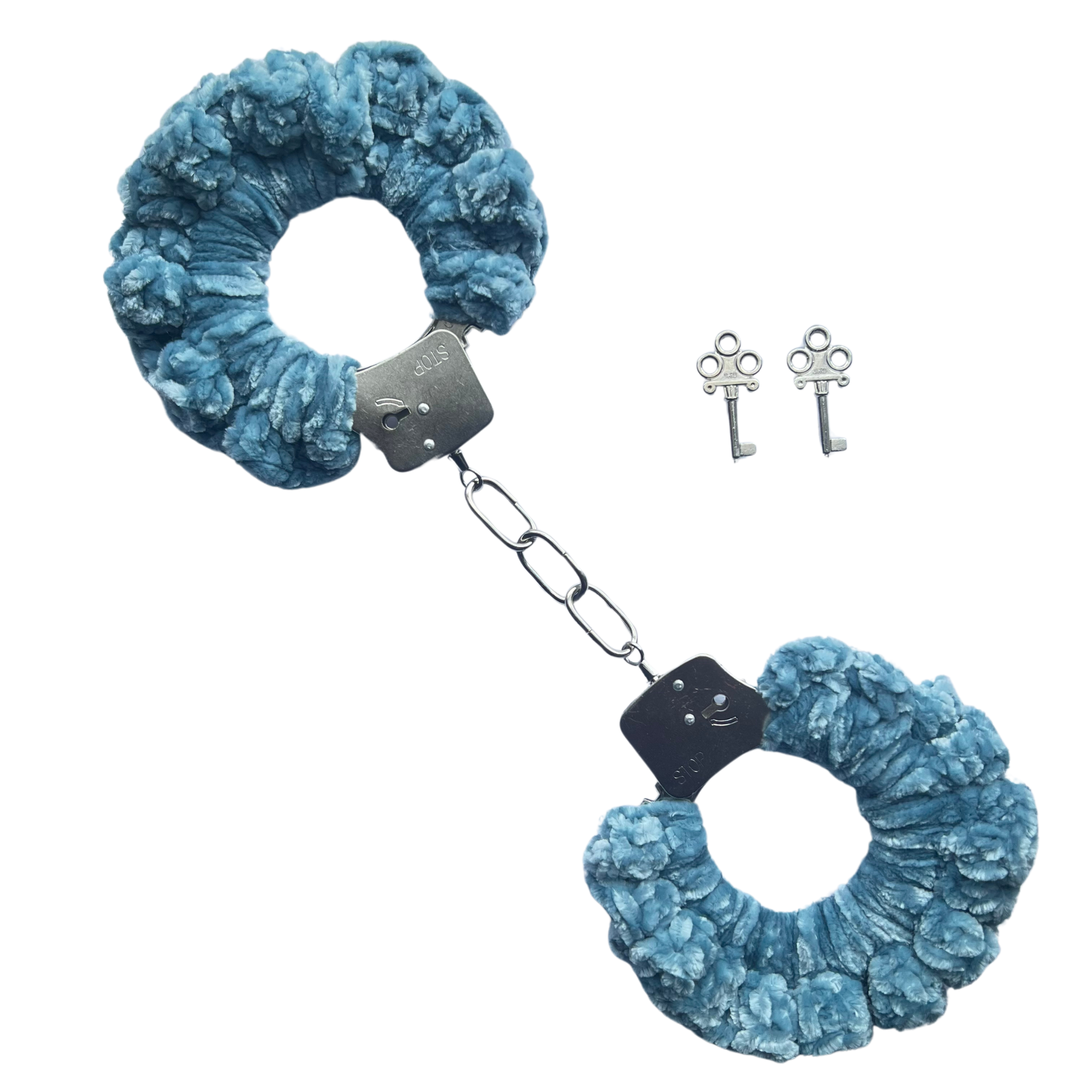 TANIJAY CROCHET Handcuffs ONE SIZE Velvet Crochet Handcuff Set