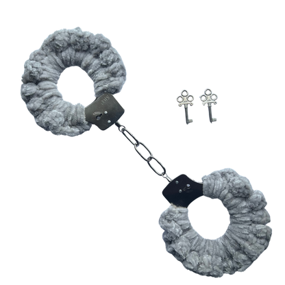 TANIJAY CROCHET Handcuffs ONE SIZE Velvet Crochet Handcuff Set