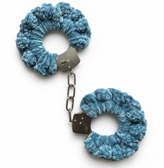 TANIJAY CROCHET handcuff Velvet Crochet Handcuffs