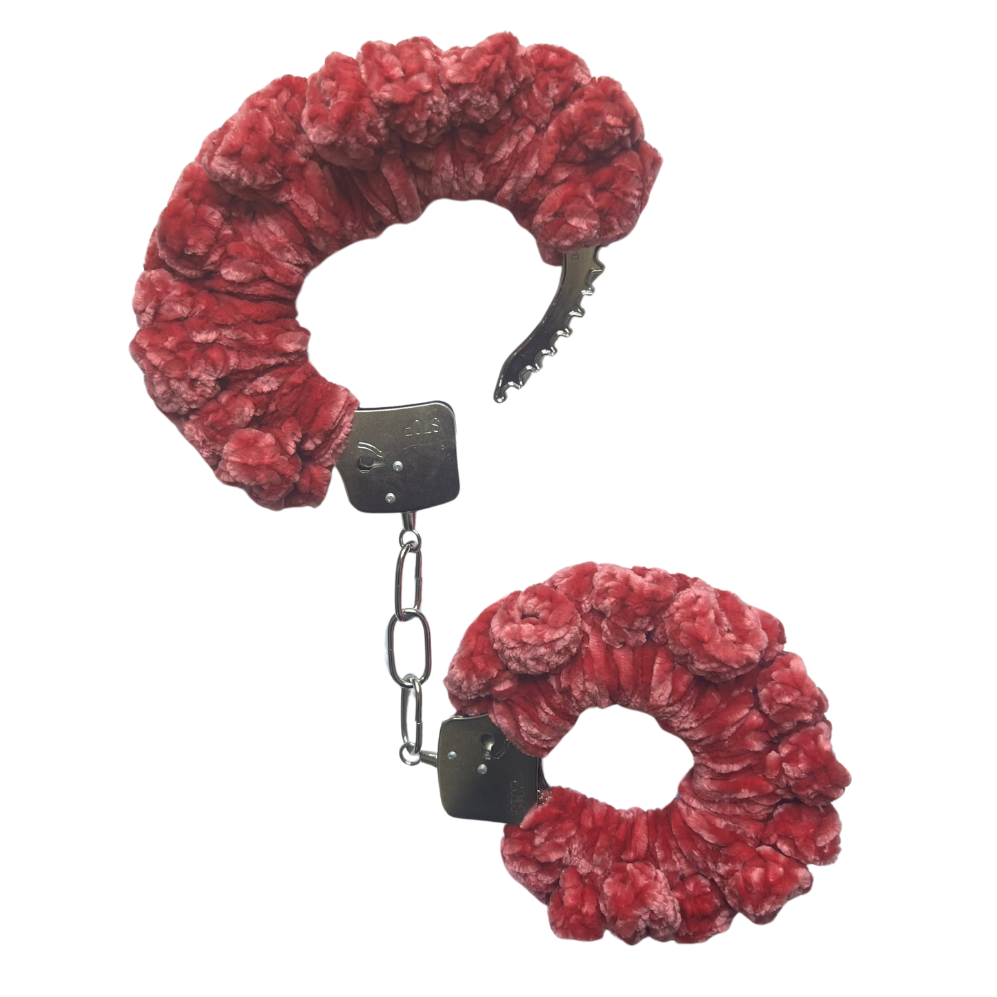 TANIJAY CROCHET Handcuffs ONE SIZE Velvet Crochet Handcuffs