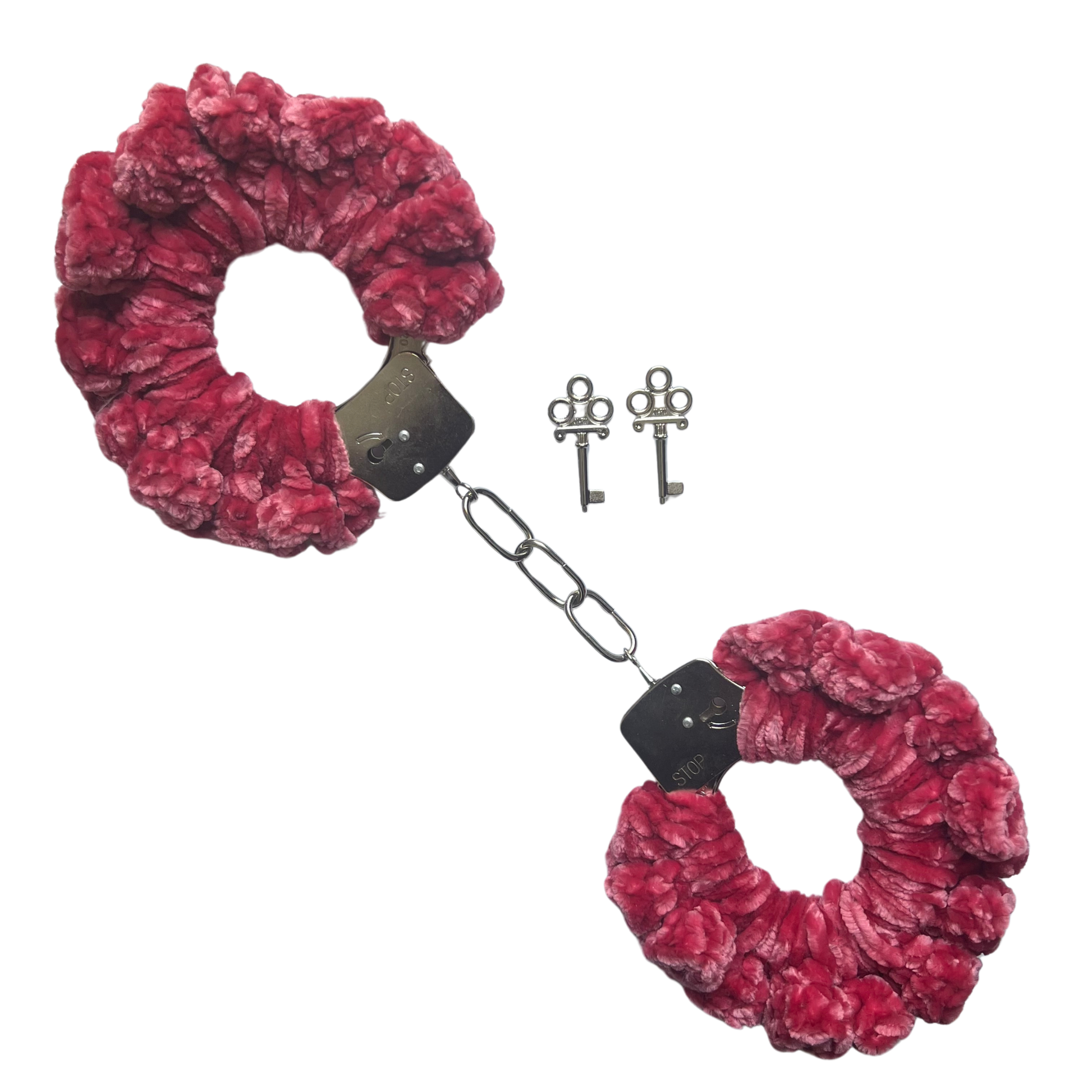 TANIJAY CROCHET Handcuffs ONE SIZE Velvet Crochet Handcuffs