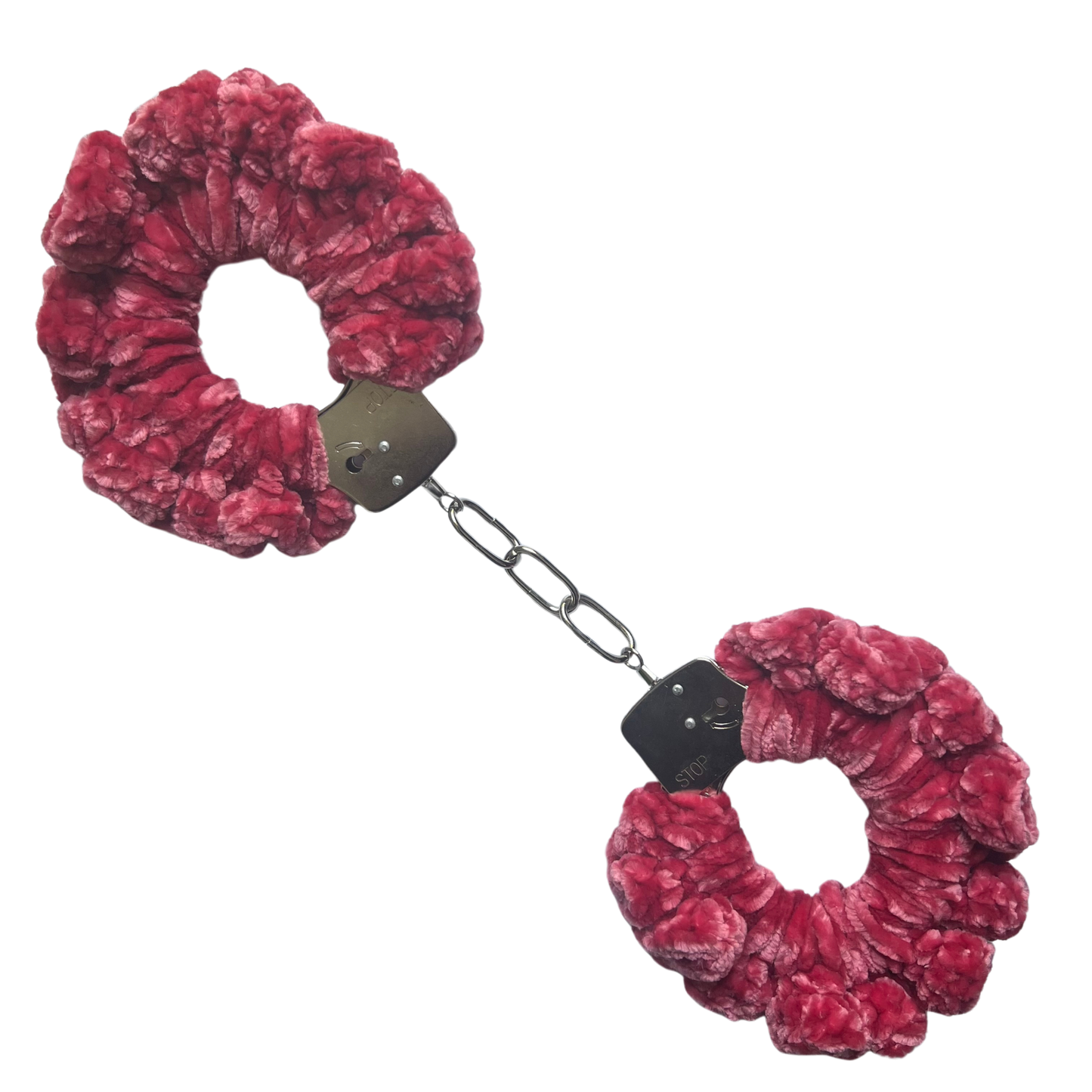 TANIJAY CROCHET Handcuffs ONE SIZE Velvet Crochet Handcuffs