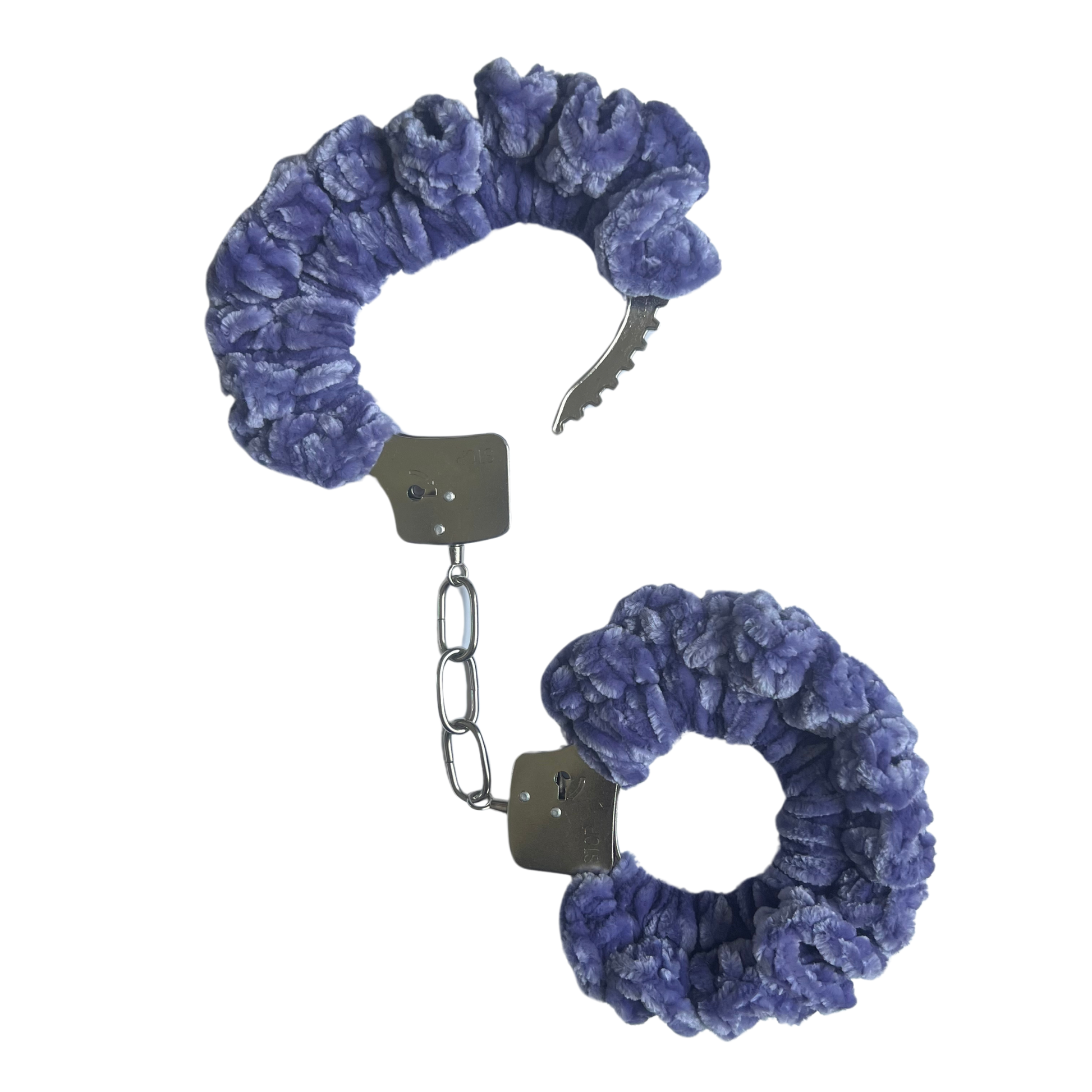 TANIJAY CROCHET Handcuffs ONE SIZE Velvet Crochet Handcuffs