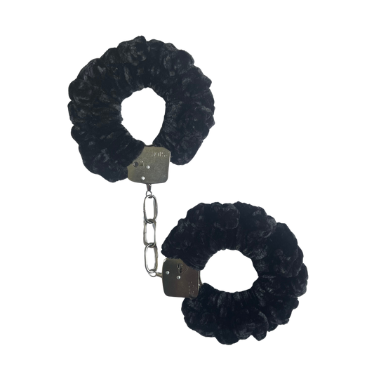 TANIJAY CROCHET Handcuffs ONE SIZE Velvet Crochet Handcuffs