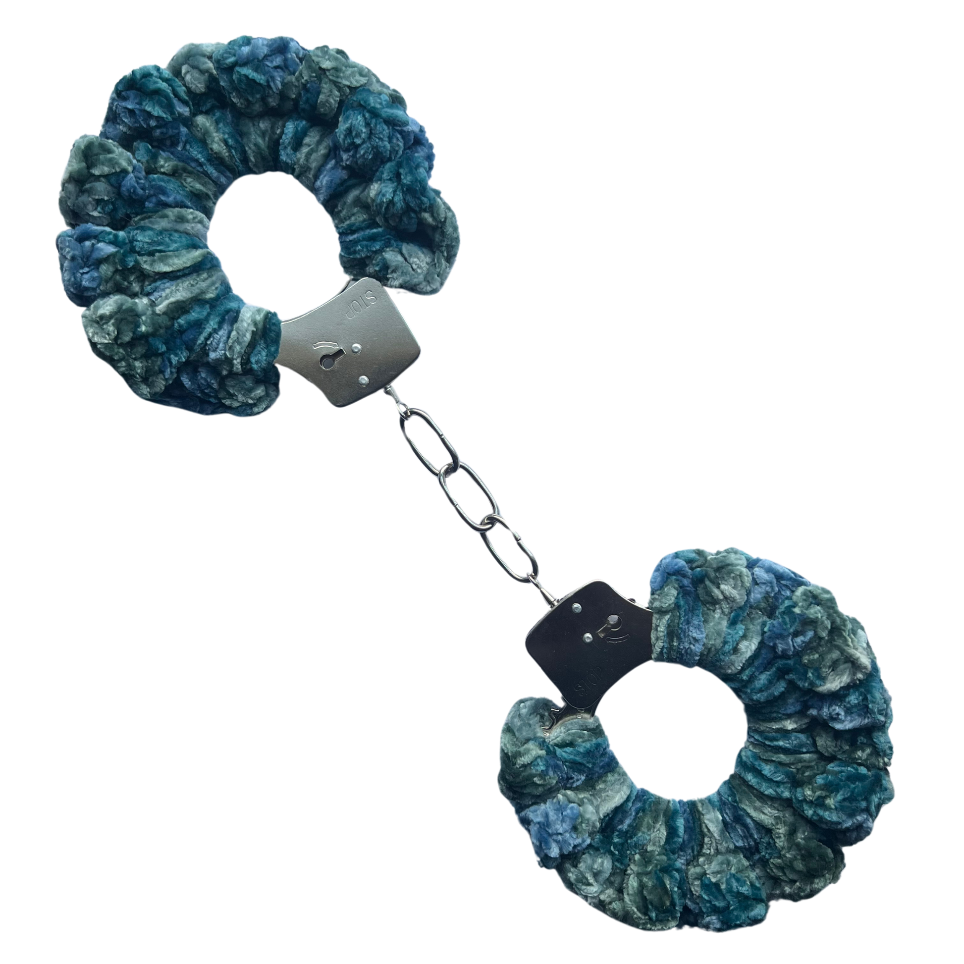 TANIJAY CROCHET Handcuffs ONE SIZE Velvet Crochet Handcuffs