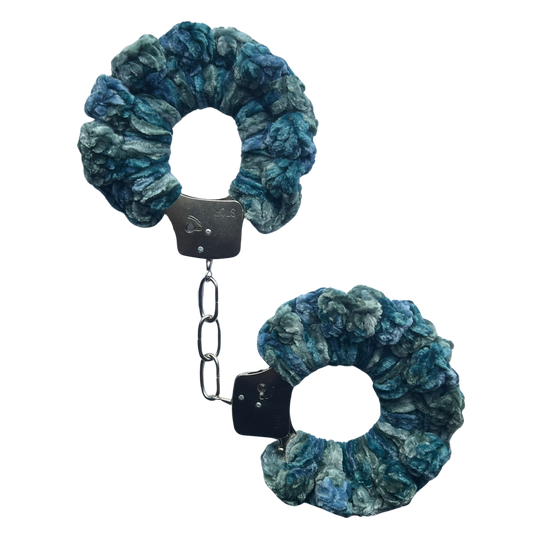 TANIJAY CROCHET Handcuffs ONE SIZE Velvet Crochet Handcuffs