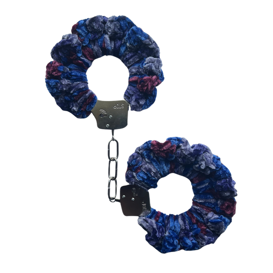 TANIJAY CROCHET Handcuffs ONE SIZE Velvet Crochet Handcuffs