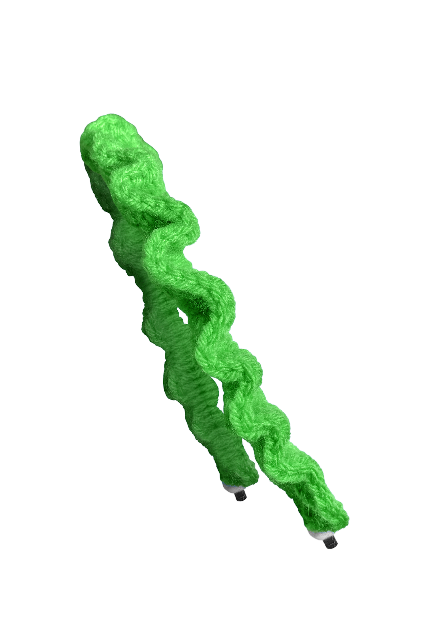 TANIJAY CROCHET headband Wavy Ruffle Headband – Spring Green