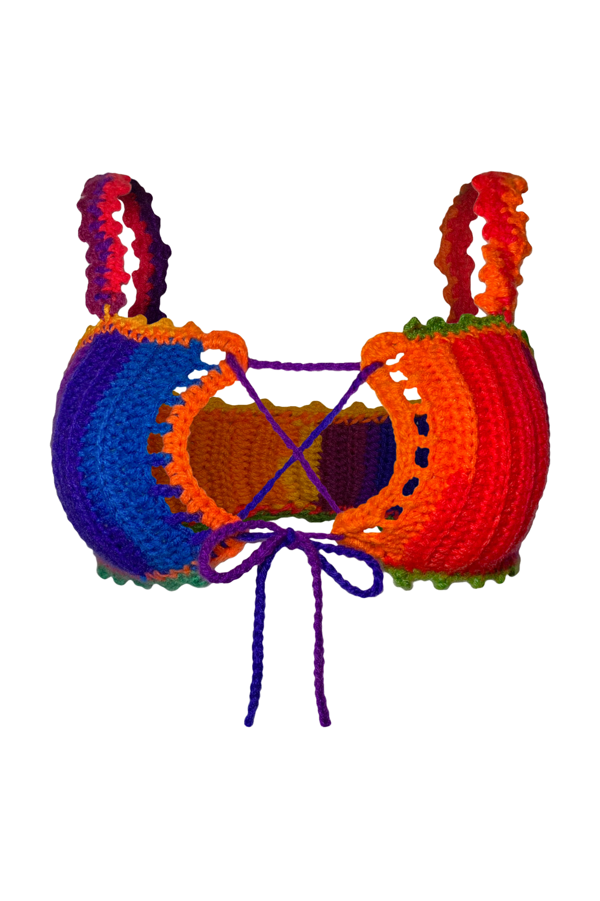 TANIJAY CROCHET TOP Astraea Crochet Crop Top