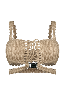 TANIJAY CROCHET TOP Astraea Crochet Crop Top