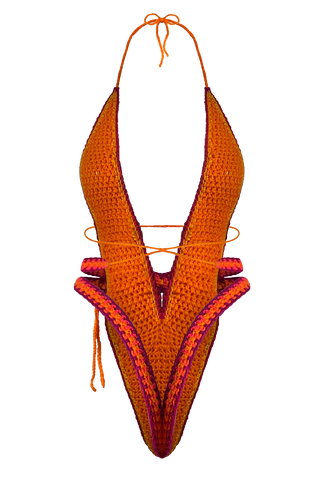 Hera Crochet One Piece - Swimwear | Tanijay Crochet – TANIJAY CROCHET