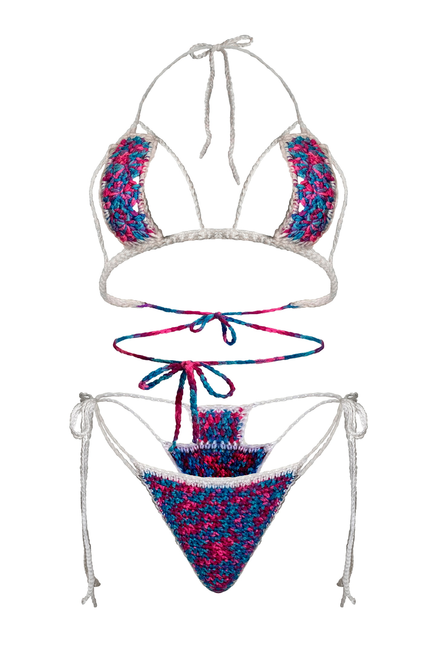 TANIJAY CROCHET BIKINI SET Persephone Crochet Bikini Set