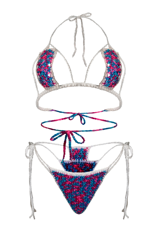 TANIJAY CROCHET BIKINI SET Persephone Crochet Bikini Set