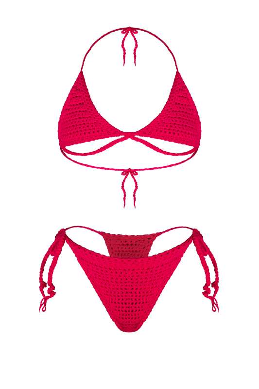 TANIJAY CROCHET BIKINI SET Themis Crochet Bikini Set