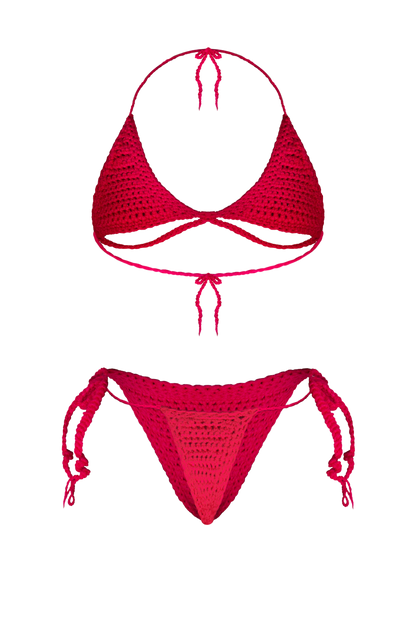 TANIJAY CROCHET BIKINI SET Themis Crochet Bikini Set