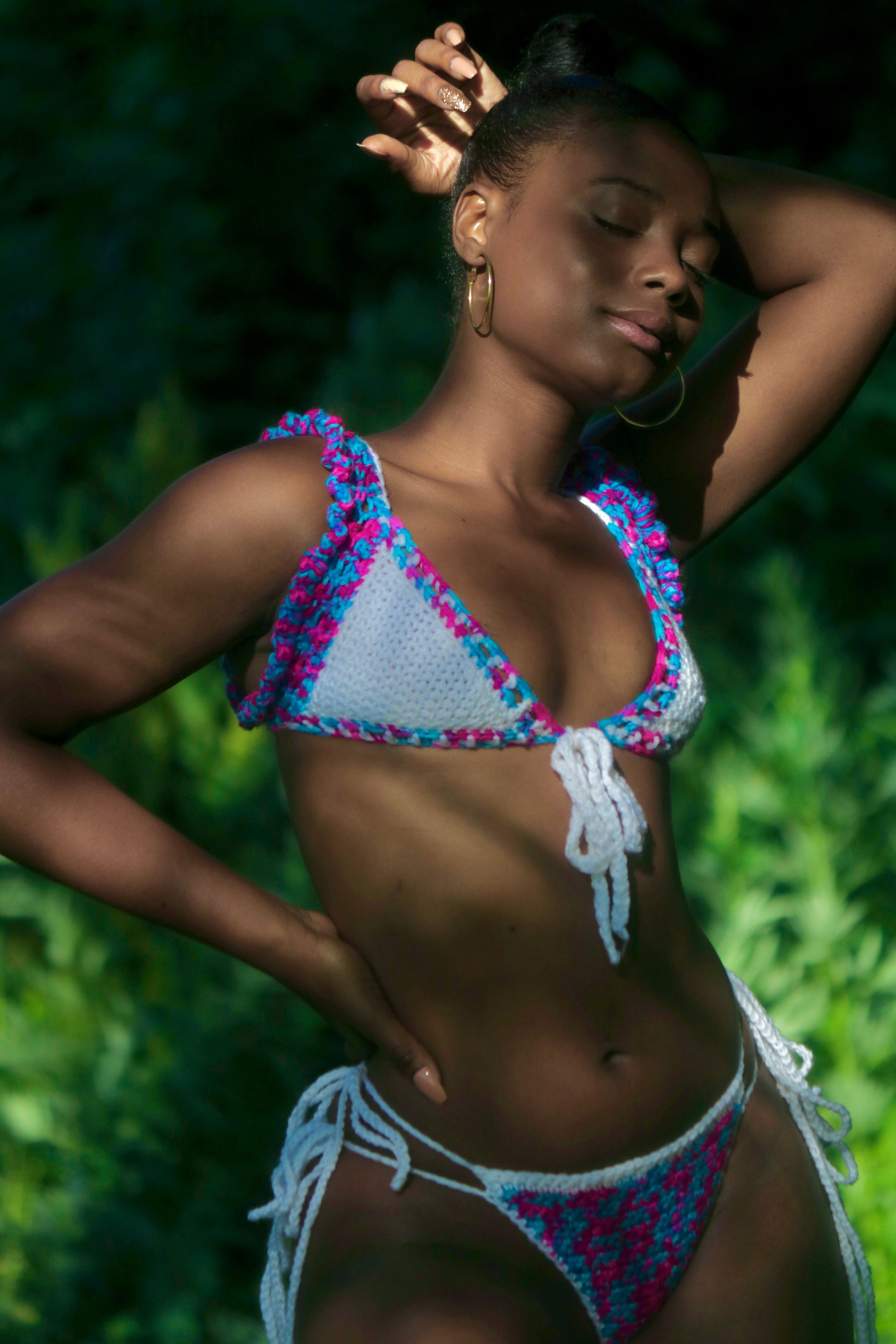 TANIJAYLAUNCH BIKINI SET Abraxas Crochet Bikini Set